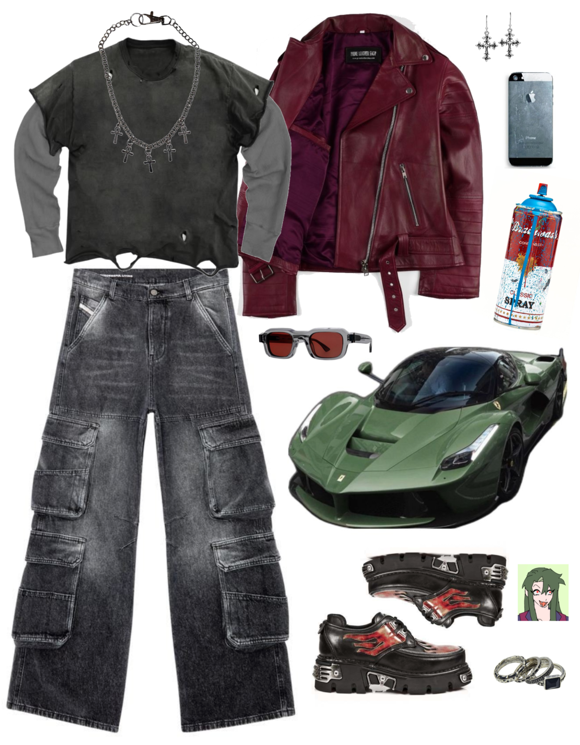 옷 코디 커미션2